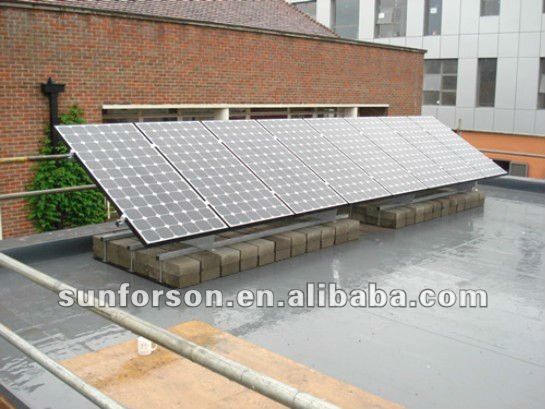 Ballasted Solar Panel Flat Roof Mounting System View Solar Mounting System Sunforson Product Details From Sunforson Powerxiamen Co Ltd On