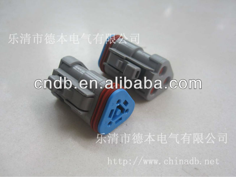 Original Deutsch Connector Dt Series Male 3way Dt063sp006 Terminating Resistor,Gold Sockets
