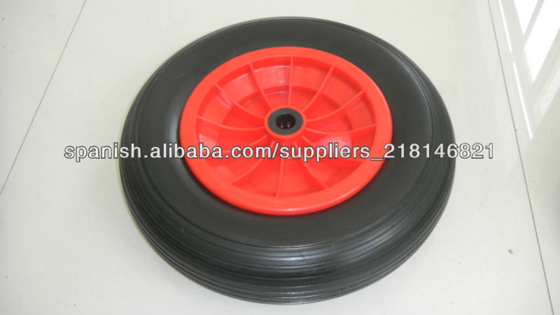 370mm diameter 3.50-8 anti puncture wheels
