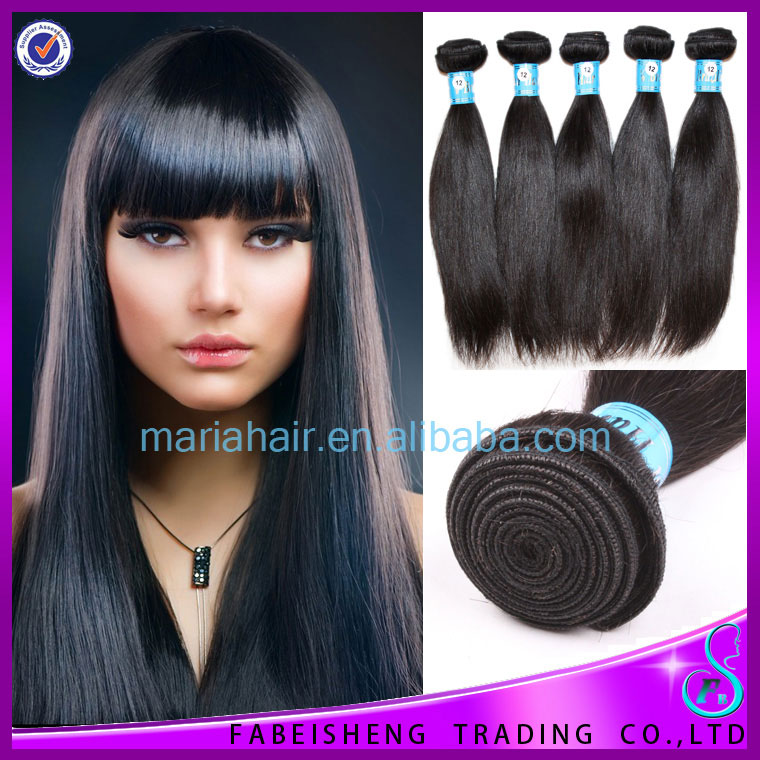Grade 4a Human Hair Different Types Wave Natural Color Weave Human