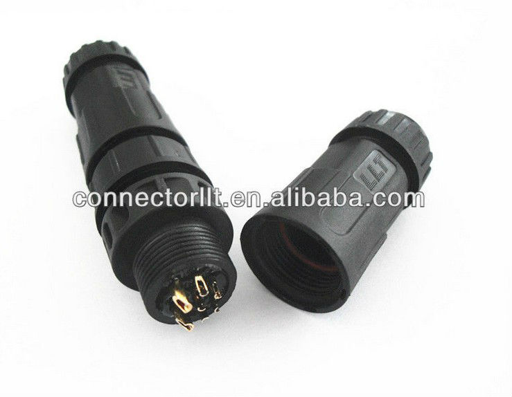 2+5 Pin Power And Signal Connector Male Plug To Female Socket ...