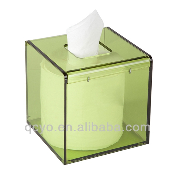 Square Clear Acrylic Tissue Box/tissue Box/toilet Tissue Holder Buy