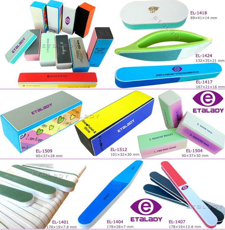 Quality 4 Sided Nail Buffer Block File Quality 4 Sided Nail Buffer Block File