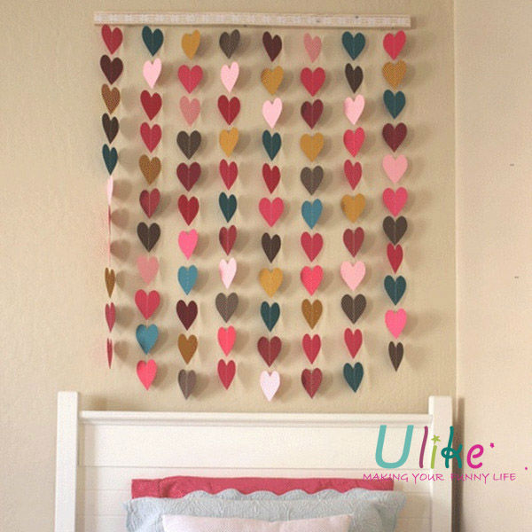 Flame Retardant Decorations party sewing card 3d new banner paper garland party decorations 3d Flame Retardant Decorations party sewing card 3d new banner paper garland party decorations 3d