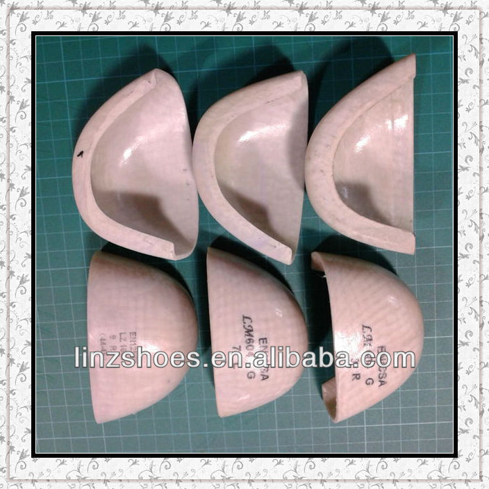 Removable composite toe caps