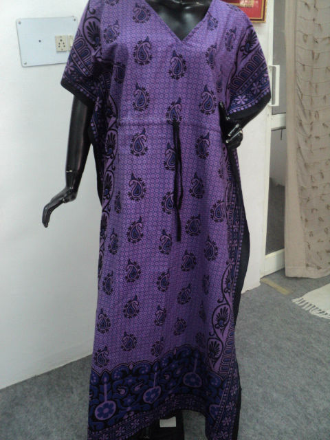 plain cotton kaftans