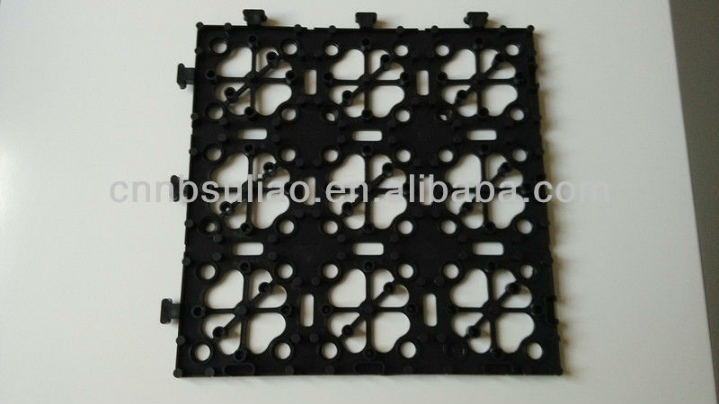 Base De Plástico De Enclavamiento Para El Azulejo,Jardín Base De