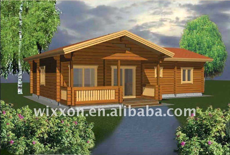Simple Wooden House - Buy Villa Wooden House,Modern Wooden House,Prefab