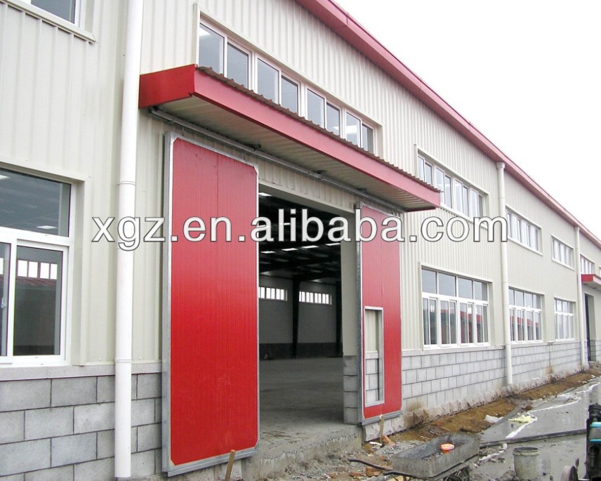 Prefabricated Single Span Industrial Building Structural Steel Shed