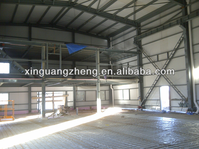 Extremely strong Industrial needs prepared steel frame warehouse