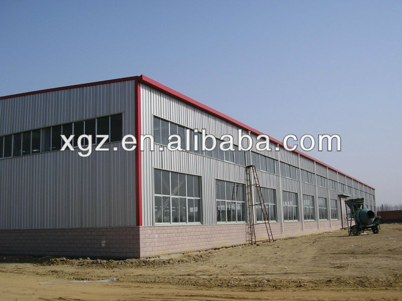 flexible pre engineering steel shed building /warehouse/factory