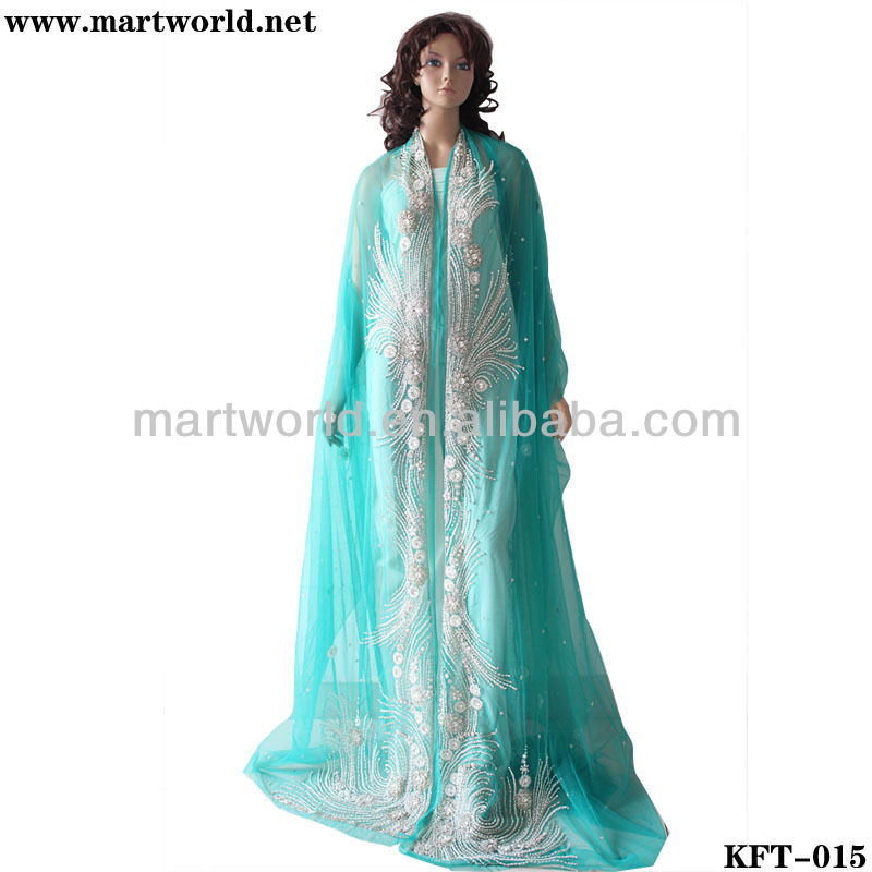 Blue Turkish Kaftan Dress kft 015 Buy Turkish Kaftan 