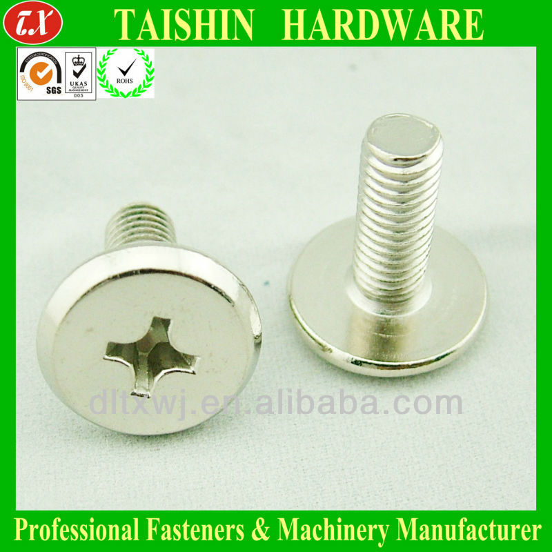 3mm A2 Inossidabile Filettato formaggio HEAD macchina Viti Metriche Slot VITE M3