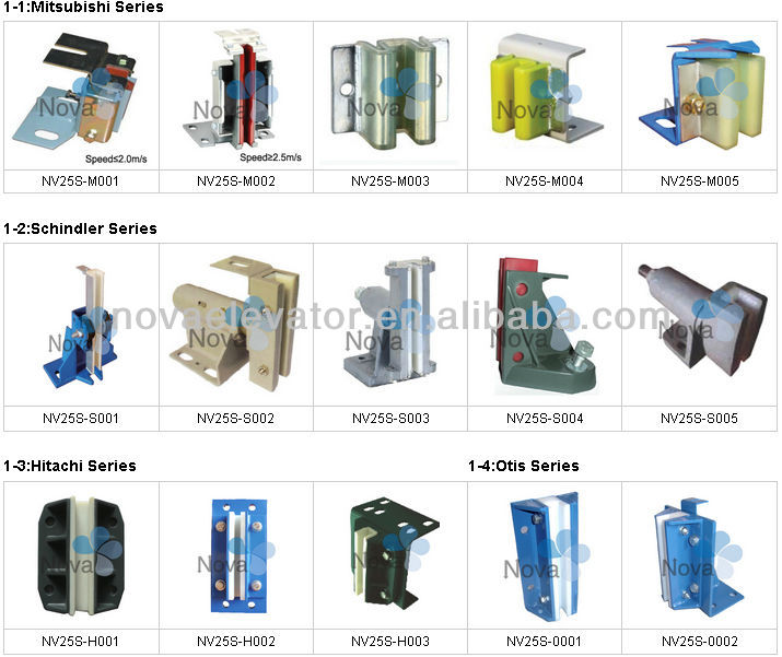 Elevator Sliding Guide Rail Shoes,Elevator Shoes For Elevator Cabin And