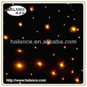 home theatre starry sky twinkle effect fiber optical star cloth