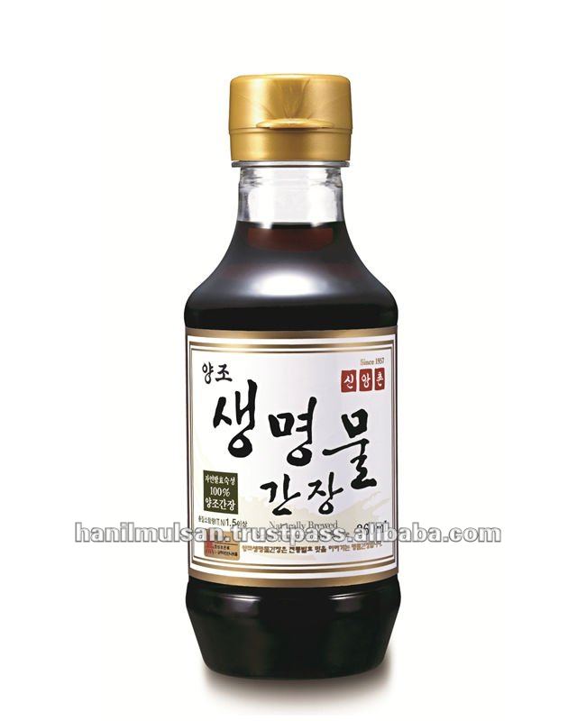 Korean Traditional Soy Sauce By Naturally Brewed Method (500ml) Buy