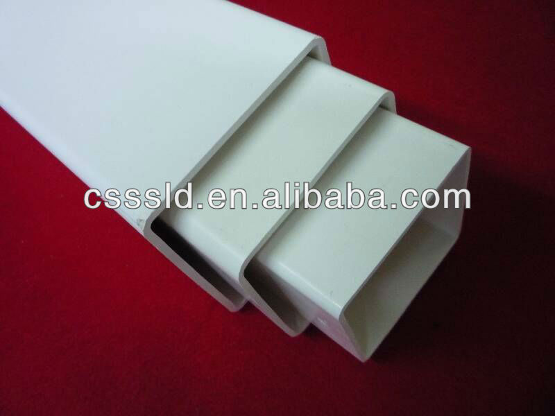 material pvc orange Rectangular  Buy Rectangular  Pvc Pipe Tube Plastic Pvc