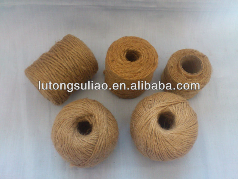 333 pies de cuerda de yute 3 capas de 2 mm de grosor cuerda de yute para decoraci/ón Jard/ín Florister/ía DIY Arts Bundling Crafts /& Wrapping Paquete de 3 rollos ANSIO Yute Twine Marr/ón