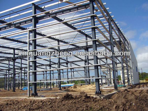 Metal engineering steel structure space frame shed