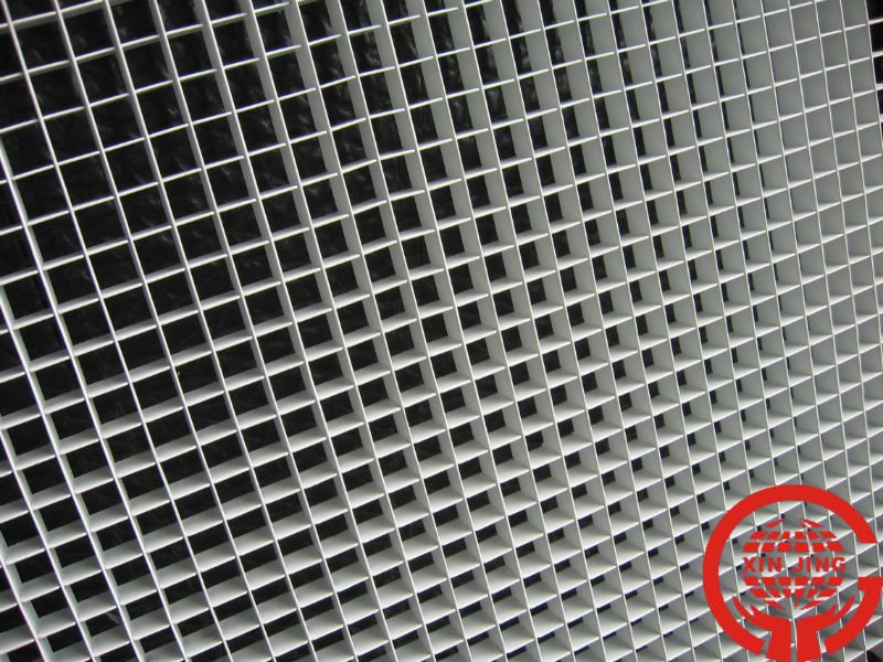 Aluminum Brushed Laminate Grid Ceiling - Buy Aluminum 