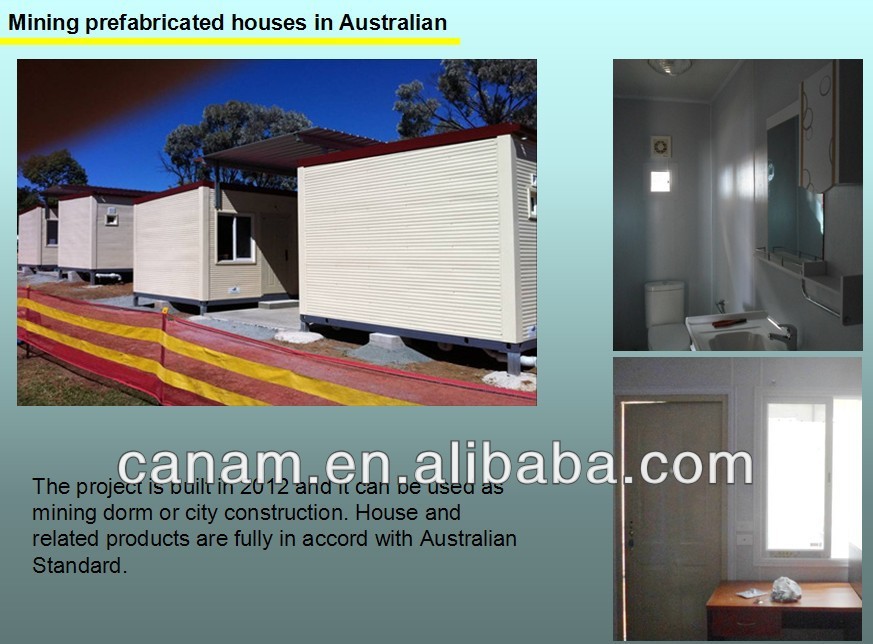 CANAM- Low cost flat pack container house modular office container house price