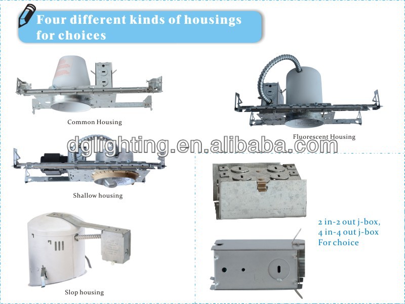 Etl Downlight Housing 12v Mr16 3 Inch Led Indoor Lighting Fixtures