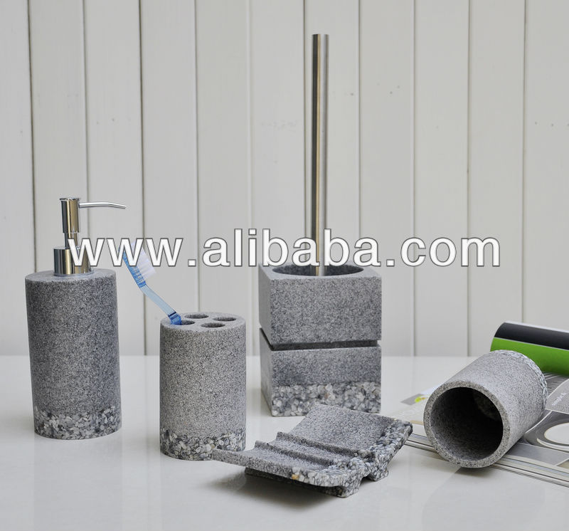 {Badaccessoires stein
1} Doğal Kumtaşı Polyresin Banyo Seti - Buy Product on Alibaba.com | {Badaccessoires stein
1}