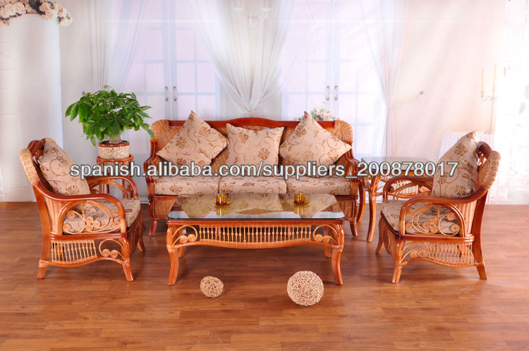 Rattan Caña Vida Sofás Habitaciones - Buy Caña De Ratán Sofás Product