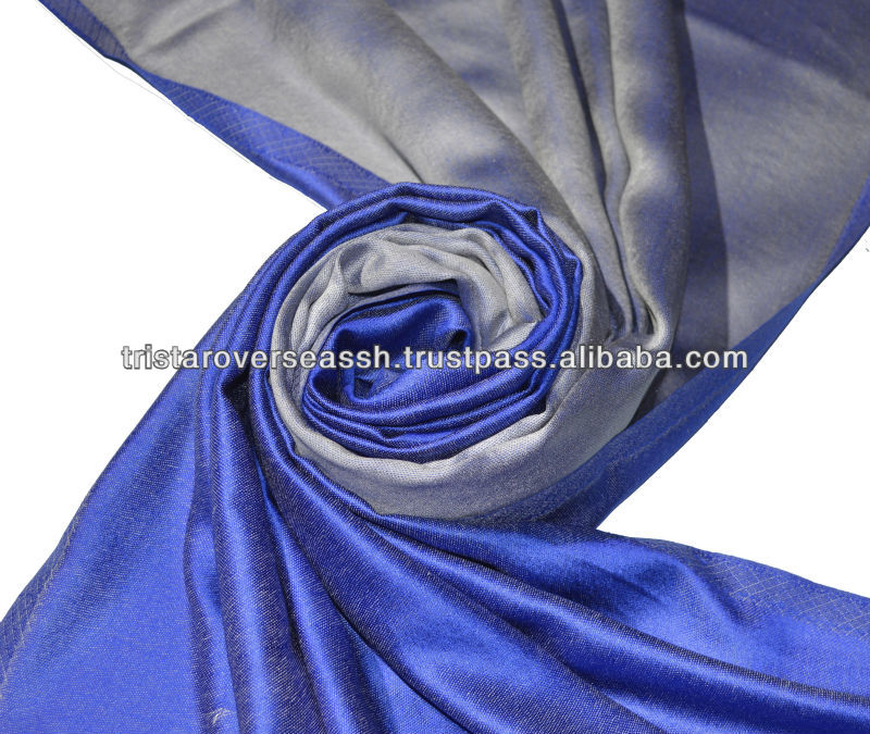 silk scarves plain colours