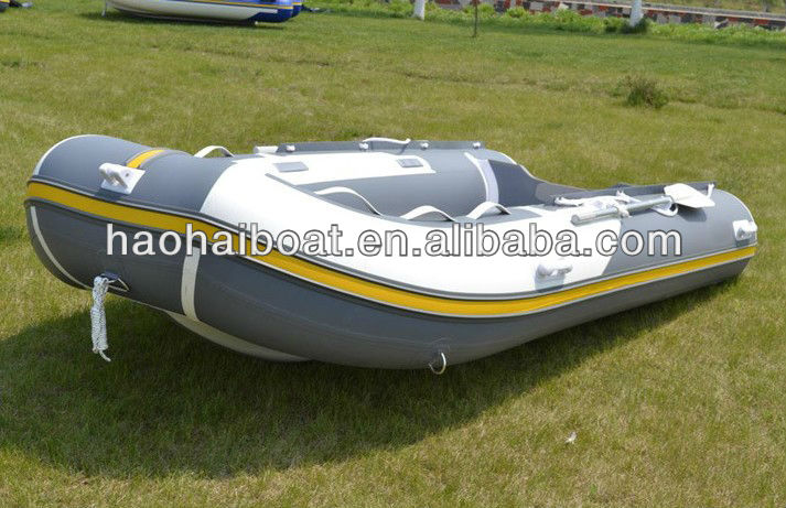 360cm Pvc Aluminum Floor Inflatable Fishing Rubber Boat ...