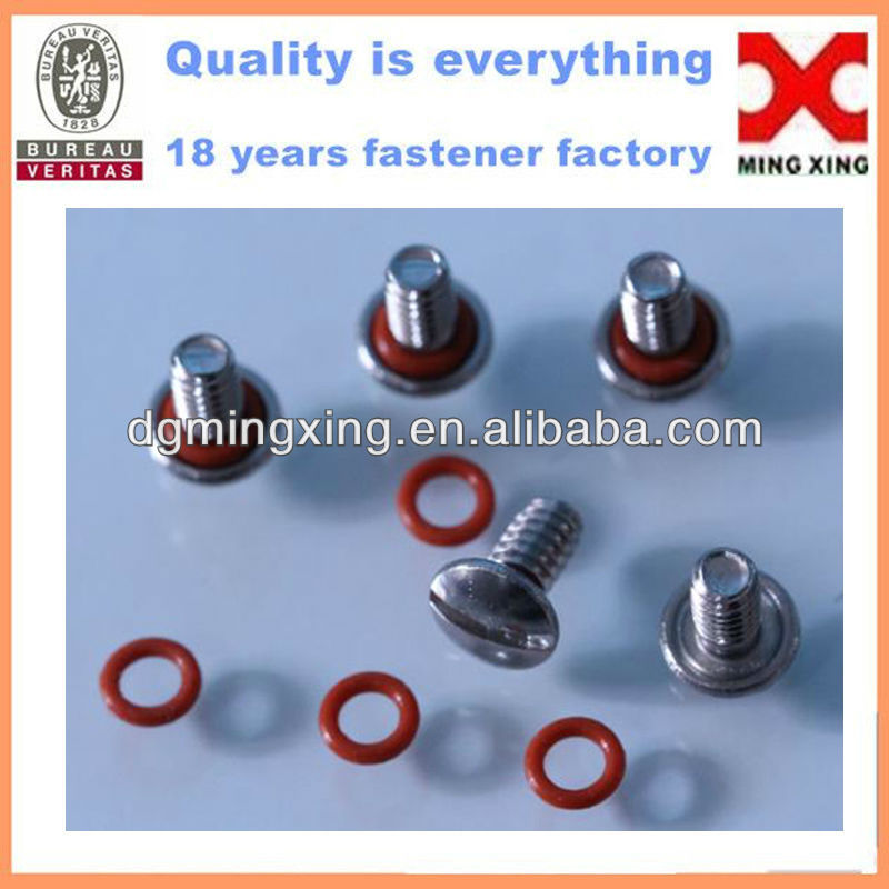 Precision Waterproof Screws With Rubber Washer (oring) Buy Precision