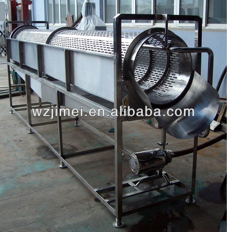 material pvc quality Drum Washing Machine Fruit And / Vegetable Rotary Drum