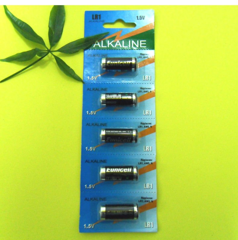 R1 N 1.5v Battery,Lr1 N Size Am5 Um5 1.5v Alkaline Battery - Buy R1 N 1 ...