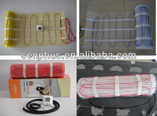 150w/m2 electric under floor heating mat of ce