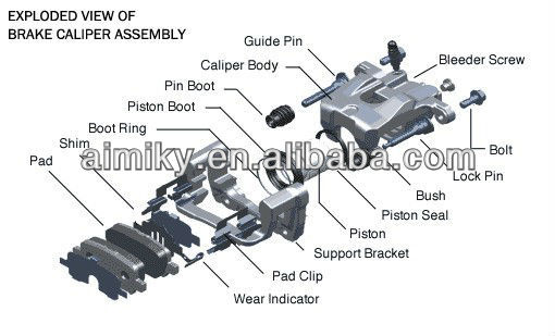 HJ75,RJ70,RJ73 HJ61 HJ60 Brake Caliper Kit-FR For Toyota Landcruiser HJ47