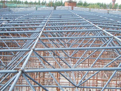 steel space frame roof trusses warehouse