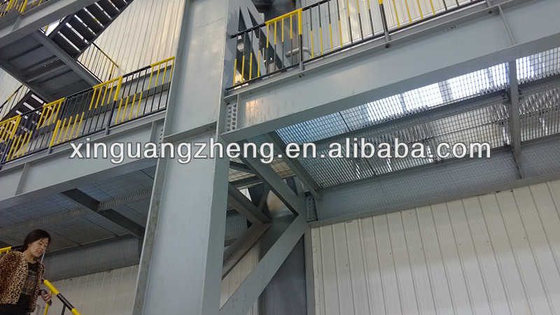 multi storey steel structure warehouse