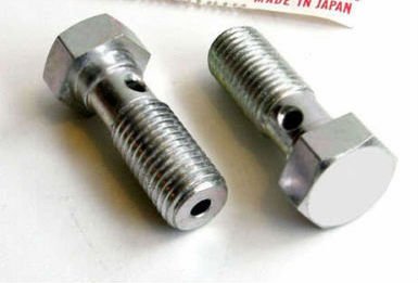 ex. m12 standard x 1.25 iso X Double 1.25 Brake Metric Bolt M12 12mm Banjo Fitting