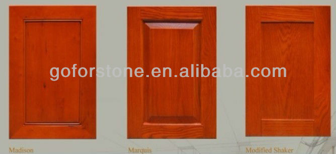 Heiß!!! Holz Küchen Schrank Design Mit Schwarzer Granit Küchen Platte