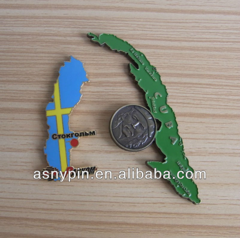 Pakistan Map Shape Souvenirs,Metal Fridge Badge Buy Metal Map