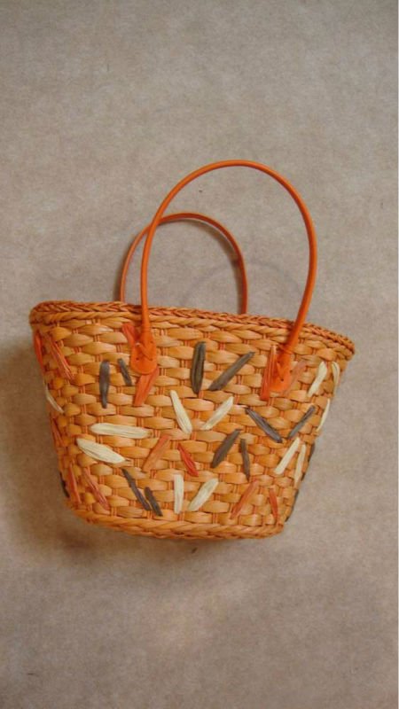 Colorful Straw Basket For Shopping - Buy Straw Basket,Make Straw ...