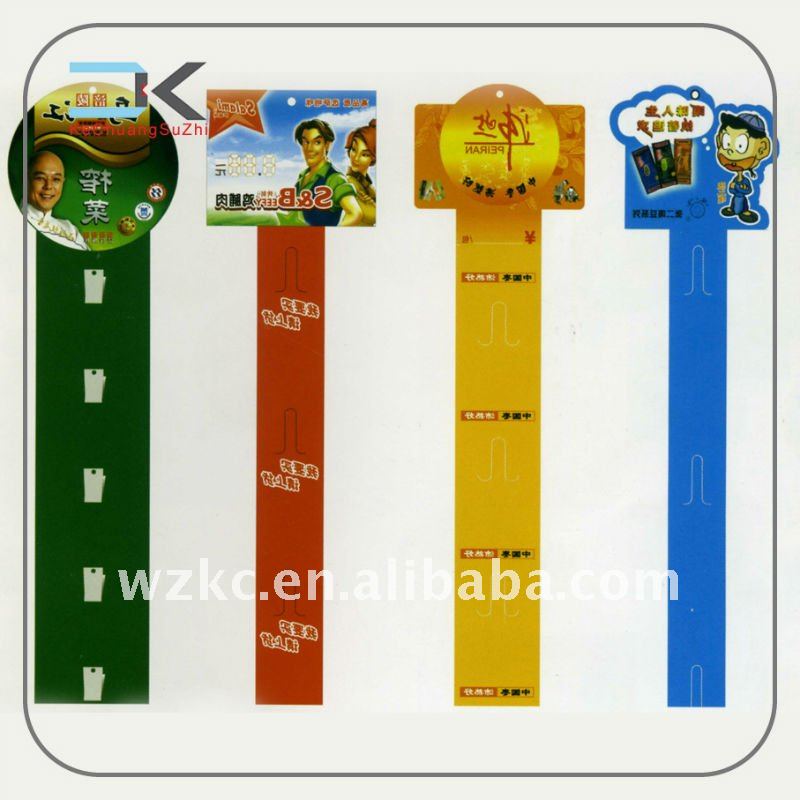 Supermarket Plastic Hanging Display Clip Strip - Buy Plastic Hanging