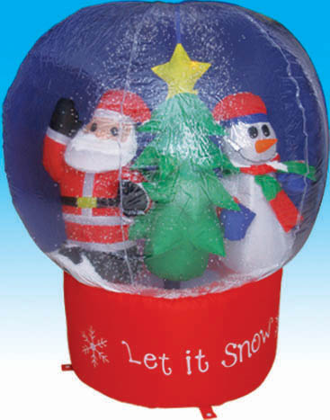giant inflatable santa and snowman globe my7021 buy giant inflatable santa and snowman globe my7021 buy