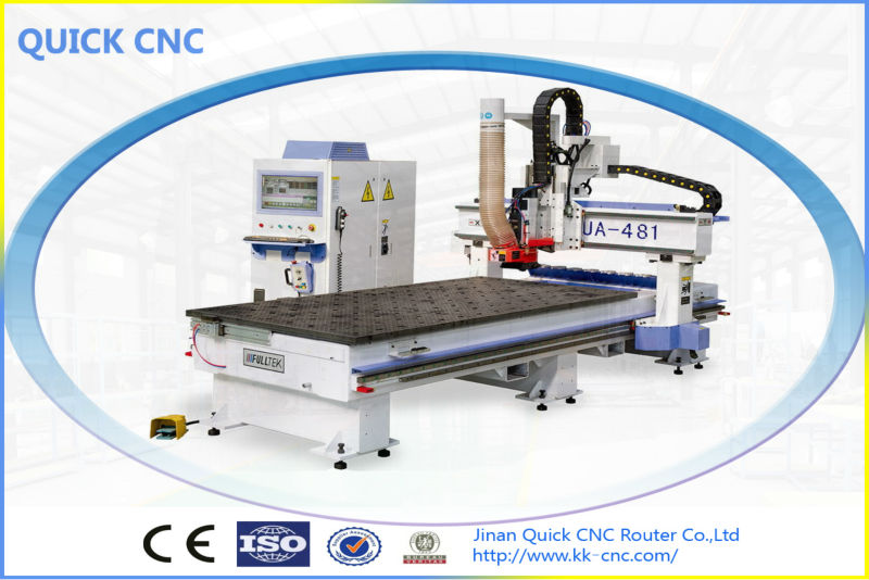 Factory supply high quality Hot sale CNC Router cutting and engraving Smart Machine UA-481 1,220 x 2,440 x 200mm