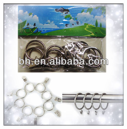 Anillos De Metal Para Las Cortinas,Rins Cortina De Ganchos Y Pinzas
