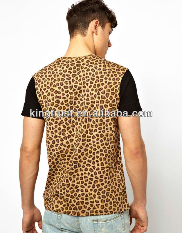 Kaus Motif Macan Tutul Gaya Baru Dengan 