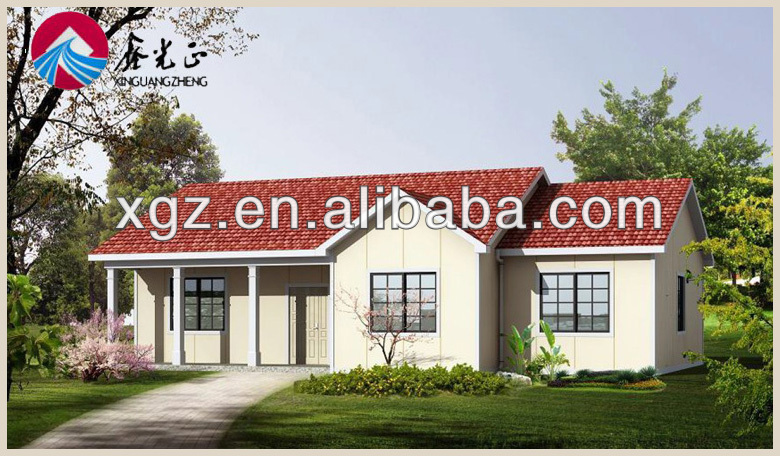 XGZ prefabricated steel frame prefab house