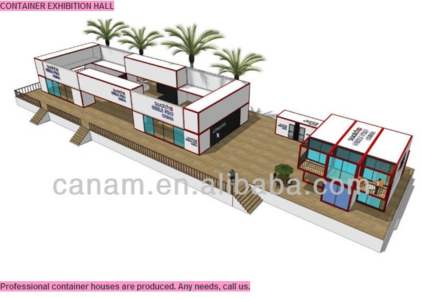 Vacation Container House Holiday Hotel/modified shipping container house for sale