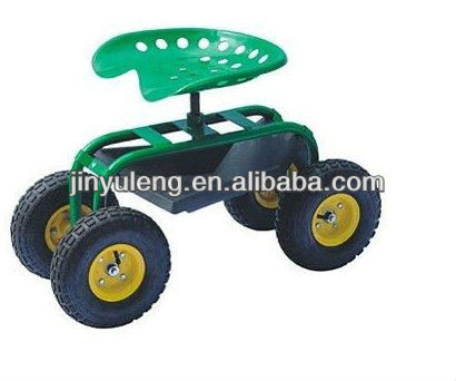 Heavy load garden farm movable seat Work small seat gardening Rotating work bench stool