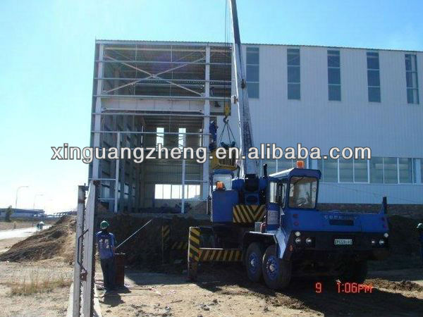 Steel frame structure building prefabricated warehouse kit